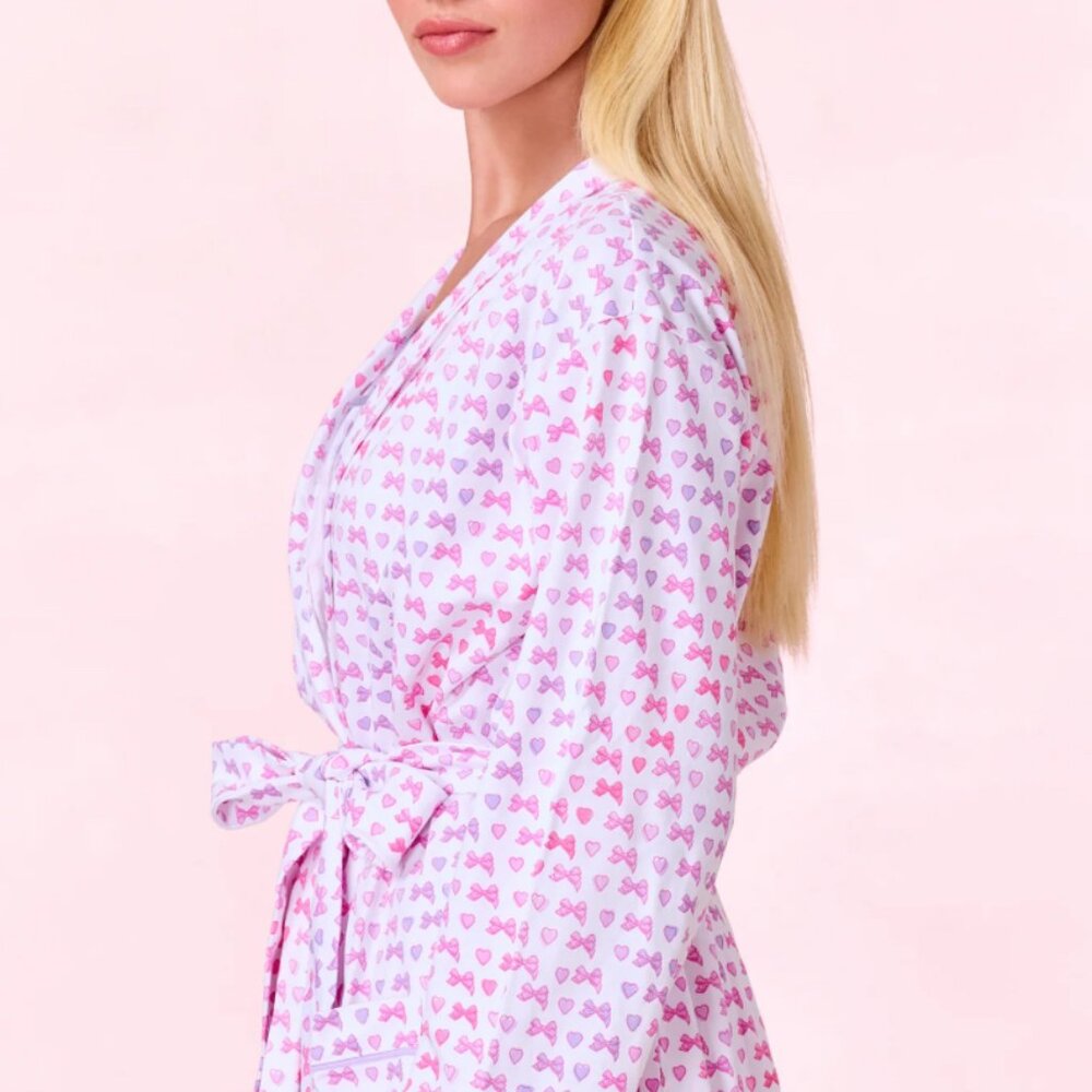📌NEW Roller Rabbit Disco Bow Blake Robe - Picture 4 of 6